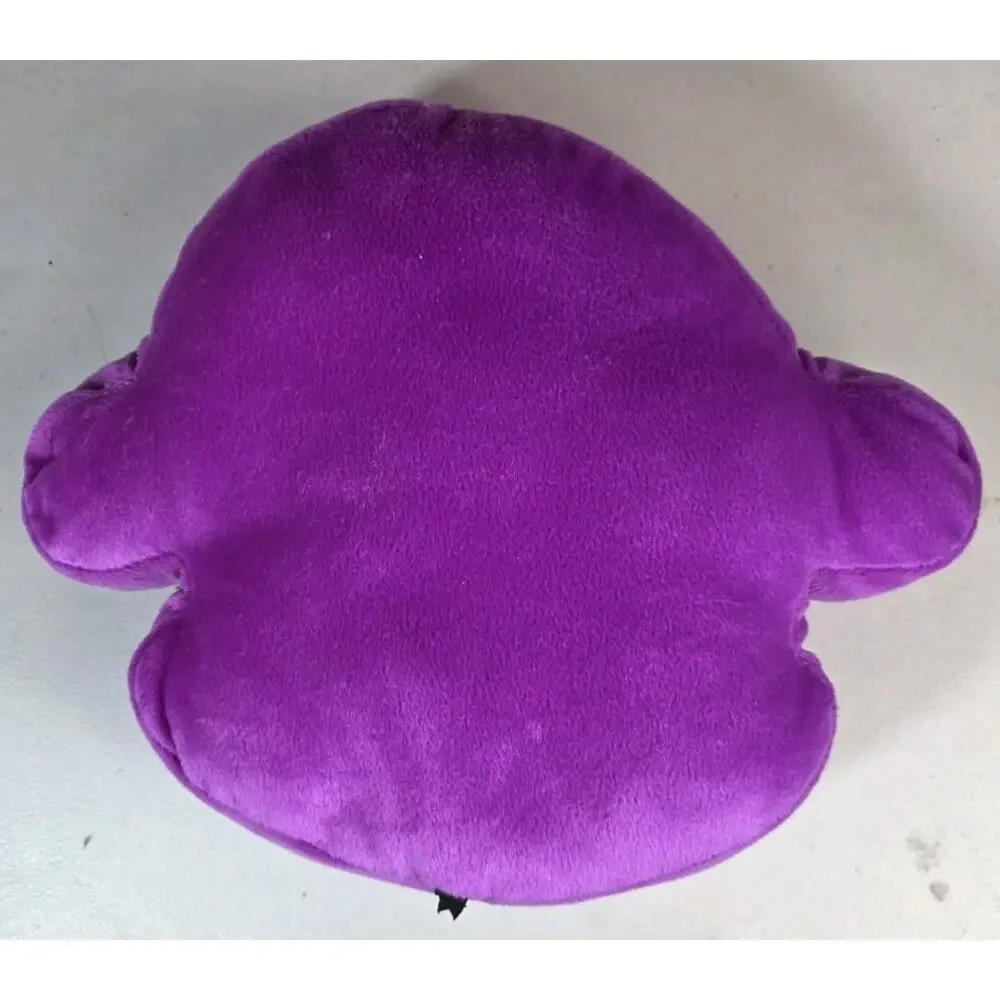 Y2k Purple Monkey Vintage Throw Pillow E